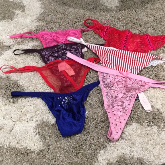 Victoria's Secret Other - Victoria Secret v strings set of 7